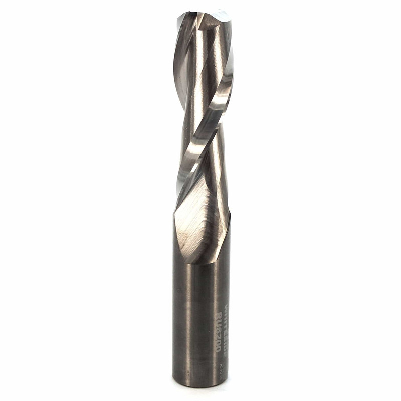 Standard Double Flute Spiral Router Bit - 5/8" SH - Types:Upcut Spiral Bit - Diameter:5/8" - Cutting Length:2"